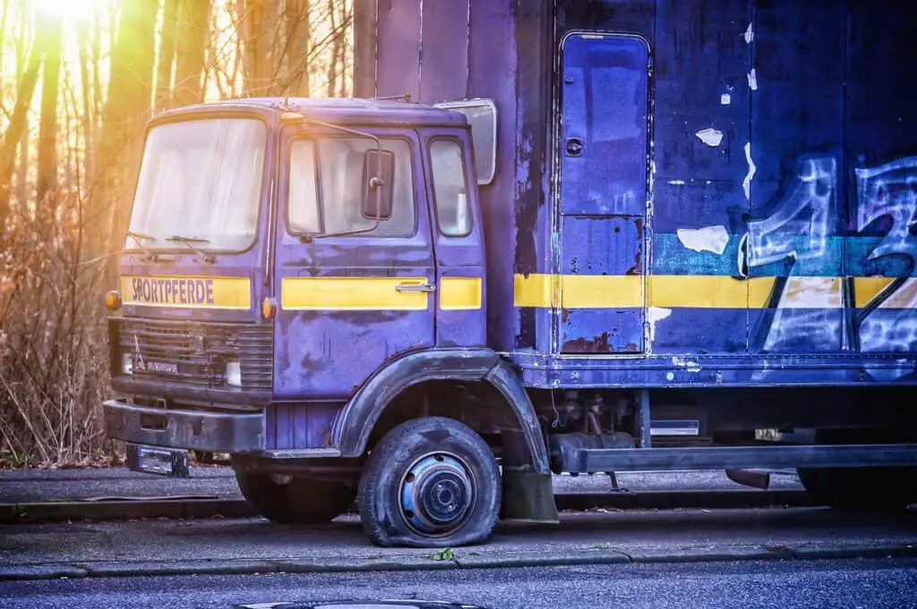 Truck on the street