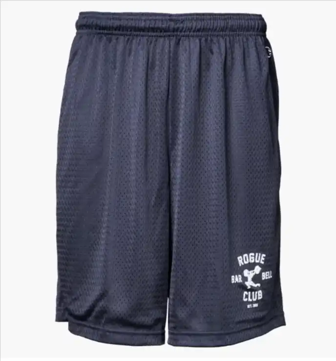 Rogue Barbell Club 2.0 Mesh Shorts - Navy | Rogue USA