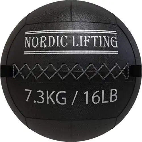 Wall Ball for Crossfit & Fitness by Nordic Lifting (4 - 30lbs)