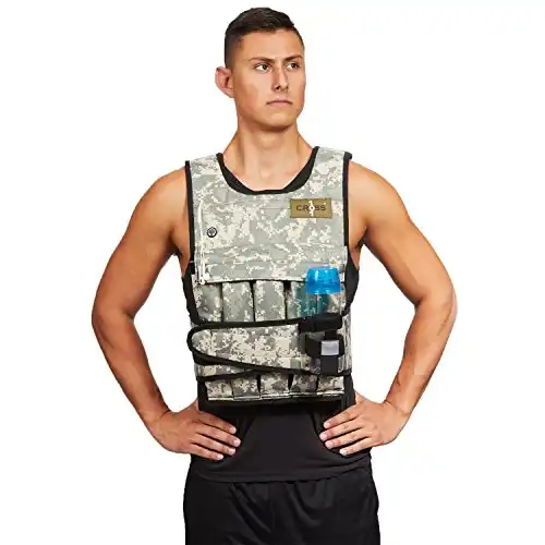 CROSS101 Adjustable Weighted Vest (Camouflage)
